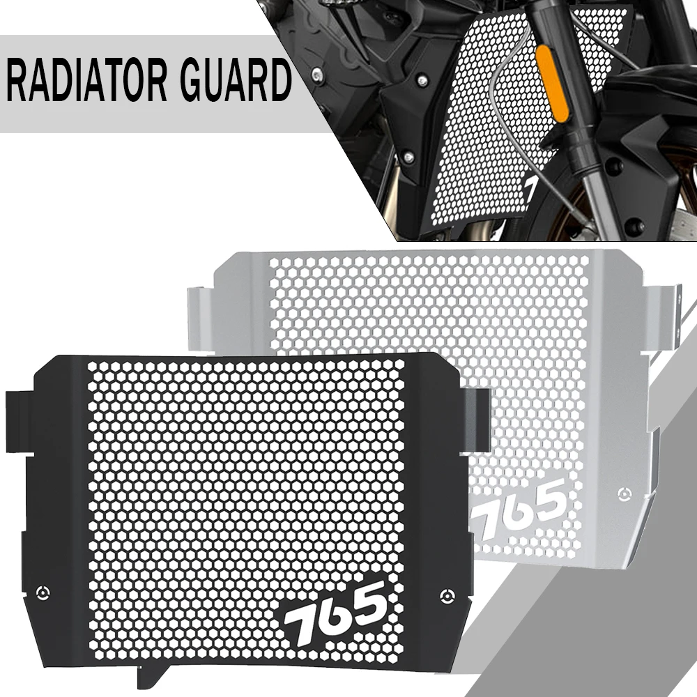 

2024 Moto2 Edition Motorcycle CNC Radiator Grille Guard Cover Fuel Tank Protecion For Street Triple StreetTriple 765 R RS 2023