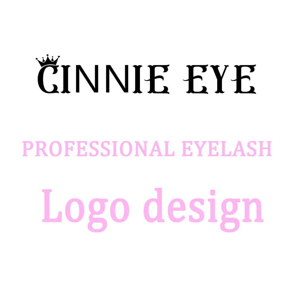 DIY Logo 3D False Eyelash Logo Design Drop Shipping Wholesale Bulk DIY Logo Designer