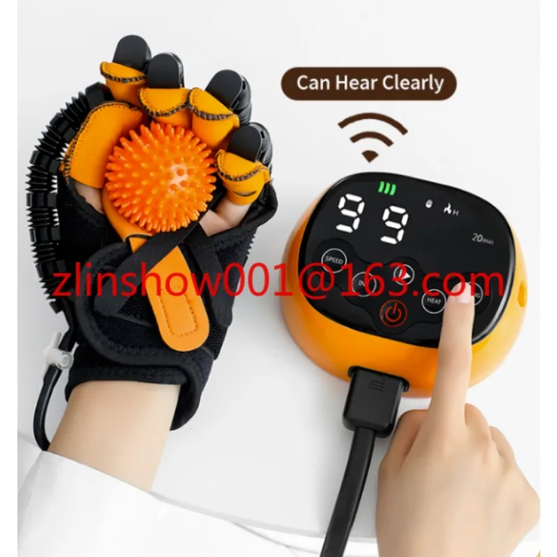 

Electric Hand Palsy Therapy Equipment Rehabilitation Robot Gloves for Hemiplegia Hand Dysfunction Recovery Hand Trainer