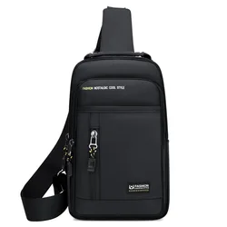 Men's Sling Bag Crossbody Backpack Shoulder Bag Lightweight Waterproof Chest Bag Travel Daypack