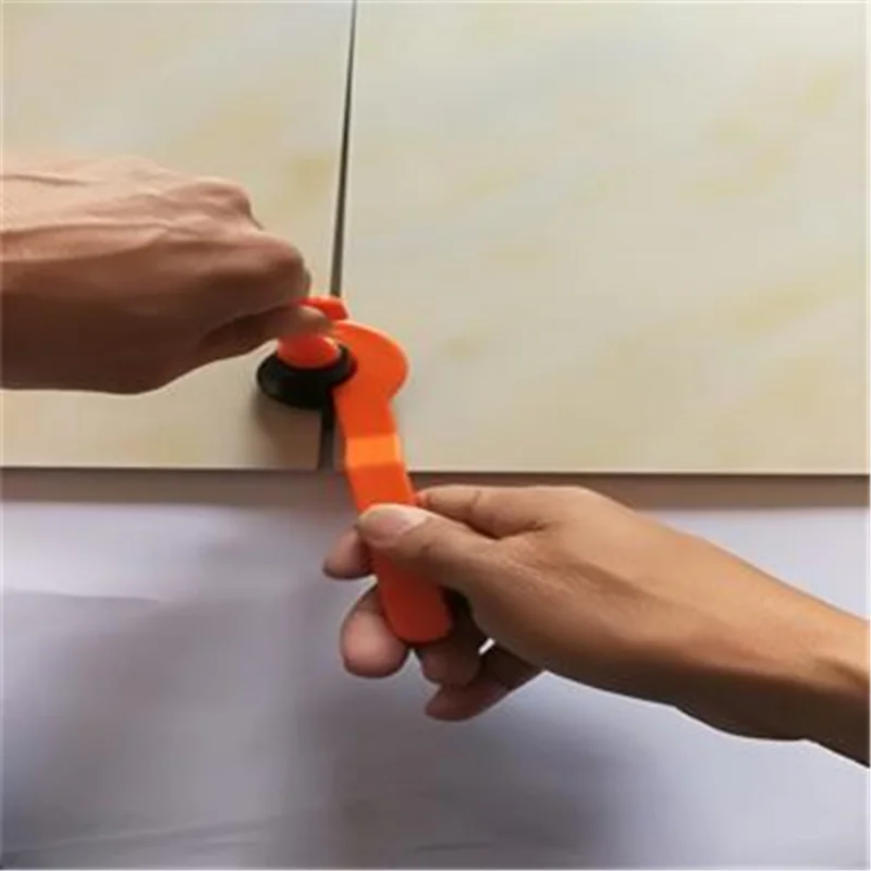 20pcs T-shaped Tile Equalizer Clip Locator Affixed To The Wall Tile Floor Tile Cross T Section Seam Card Leveling