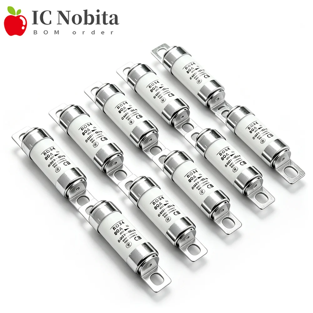 10PCS RGS4 690V Fast-Blow Fuse 10A 16A 20A 25A 32A 40A 45A 50A 55A 63A 70A 75A 80A 85A 90A 100A 110A 125A Fast Acting Fuses