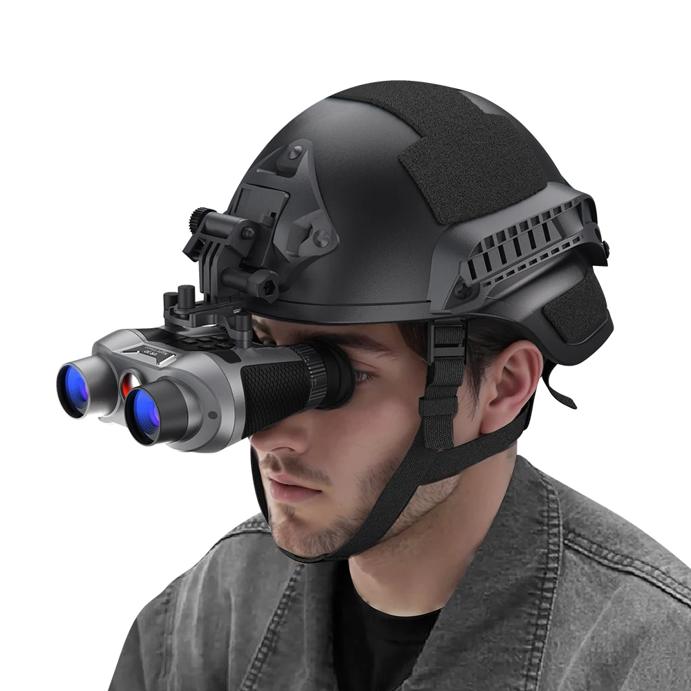 VRNV303 3D-VR Naked Eye Night Vision Binoculars 8K UHD Professional Waterproof Head Mounted Telescope Camera for Hunting Camping