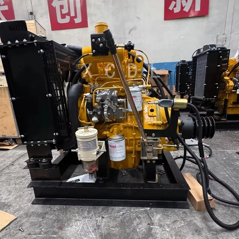 For ZH2110P 2.22L 26KW 2400rpm 2 Cylinder Naturally Aspirated Direct Injection Diesel Engine with Pulley Clutch for Stationary P