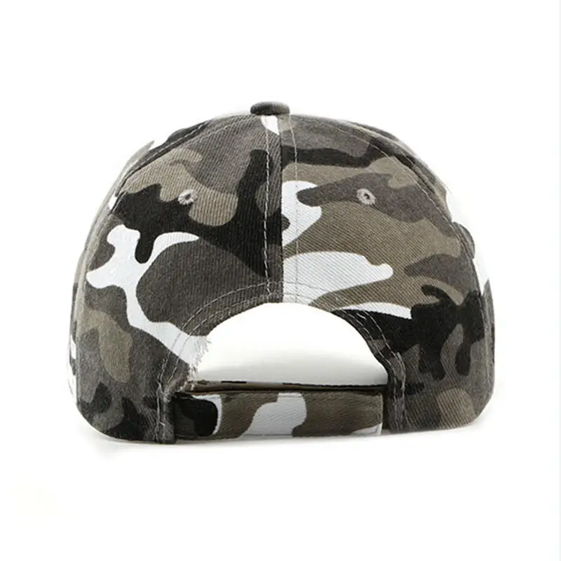 Summer Camouflage Baseball Cap Spring Autumn Travel Outdoor Sports Curved Brim Sun Hat