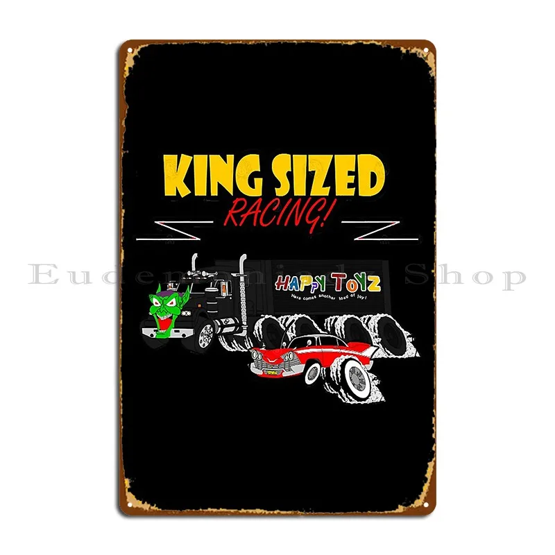 Stephen King Sized Racing Metal Plaque Poster Decoration Cinema Wall Decor Garage Printing Tin Sign Poster