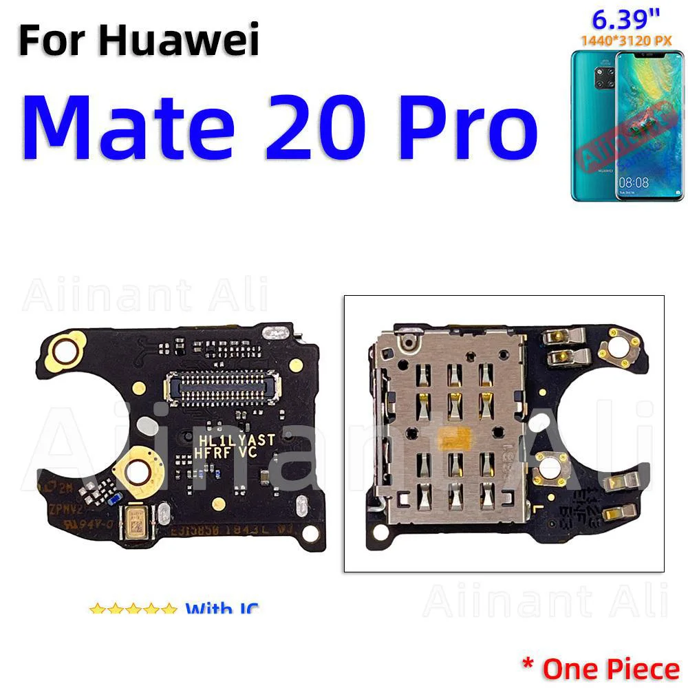 AiinAnt USB Fast Charger Dock Connector Charging Board Flex Cable For Huawei Mate 20 20X 30 40 40E Lite Pro RS Sim Phone Parts