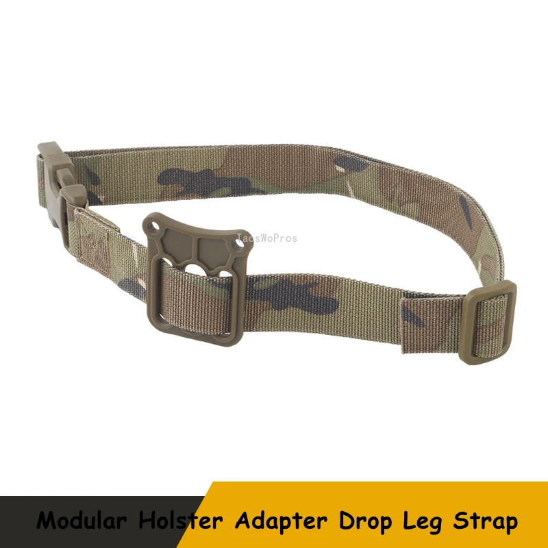 

Tactical Modular Holster Adapter Drop Leg Strap Quick Release Thigh Strap Holster Platform Leg Hanger CS Hunting Accessories