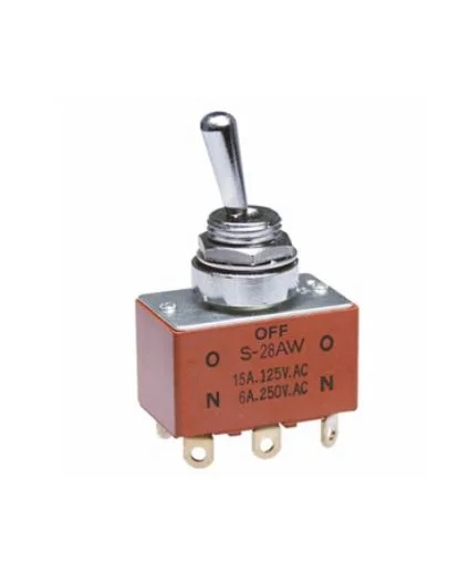 

Japan NKK S-28AW O (M) N-0FF-O (M) N left and right reset button switch 6 pins
