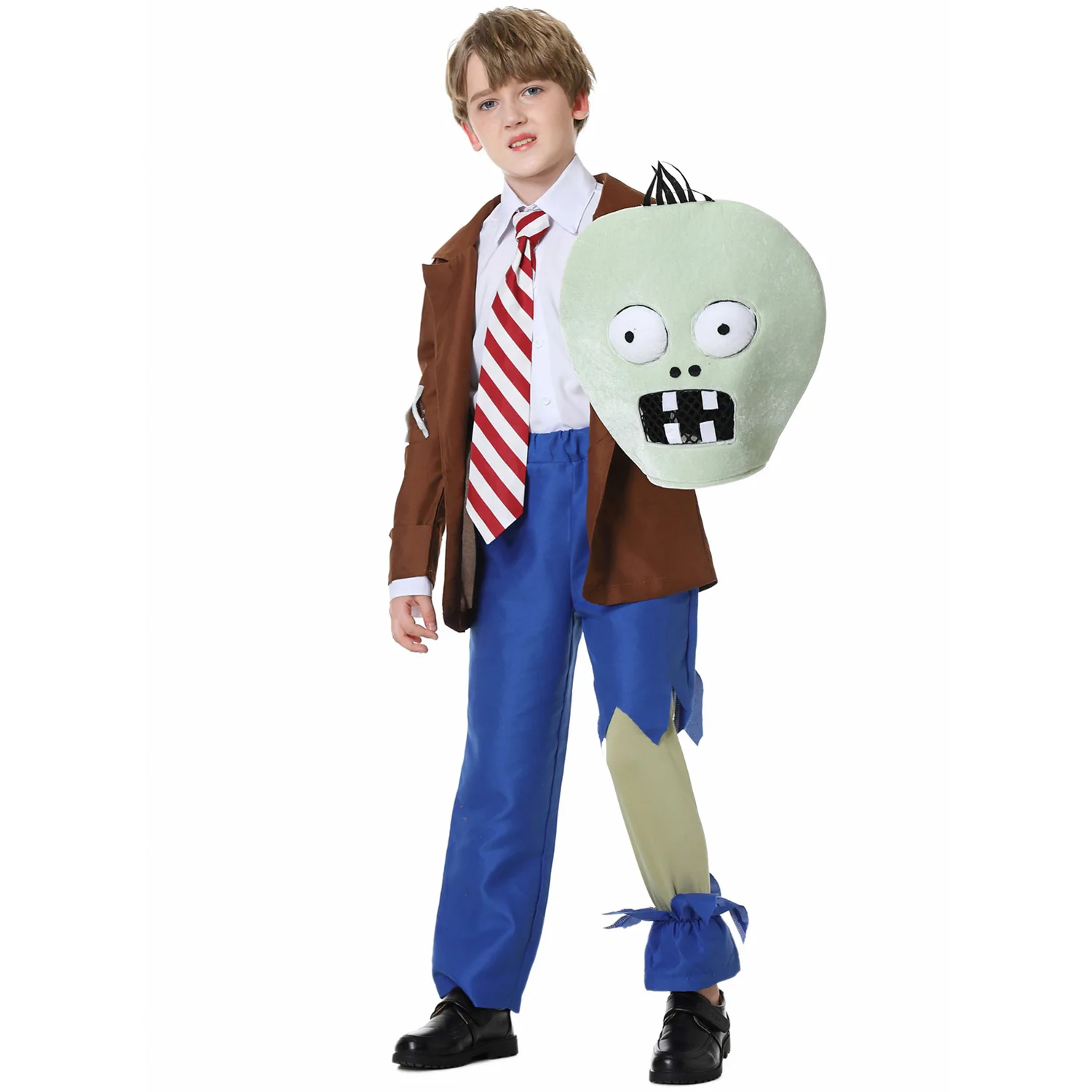 

Plants Vs. Zombies Cosplay Costumes Creative Animation Zombie Halloween Amusement Park Costume Christmas Parent-child Clothes