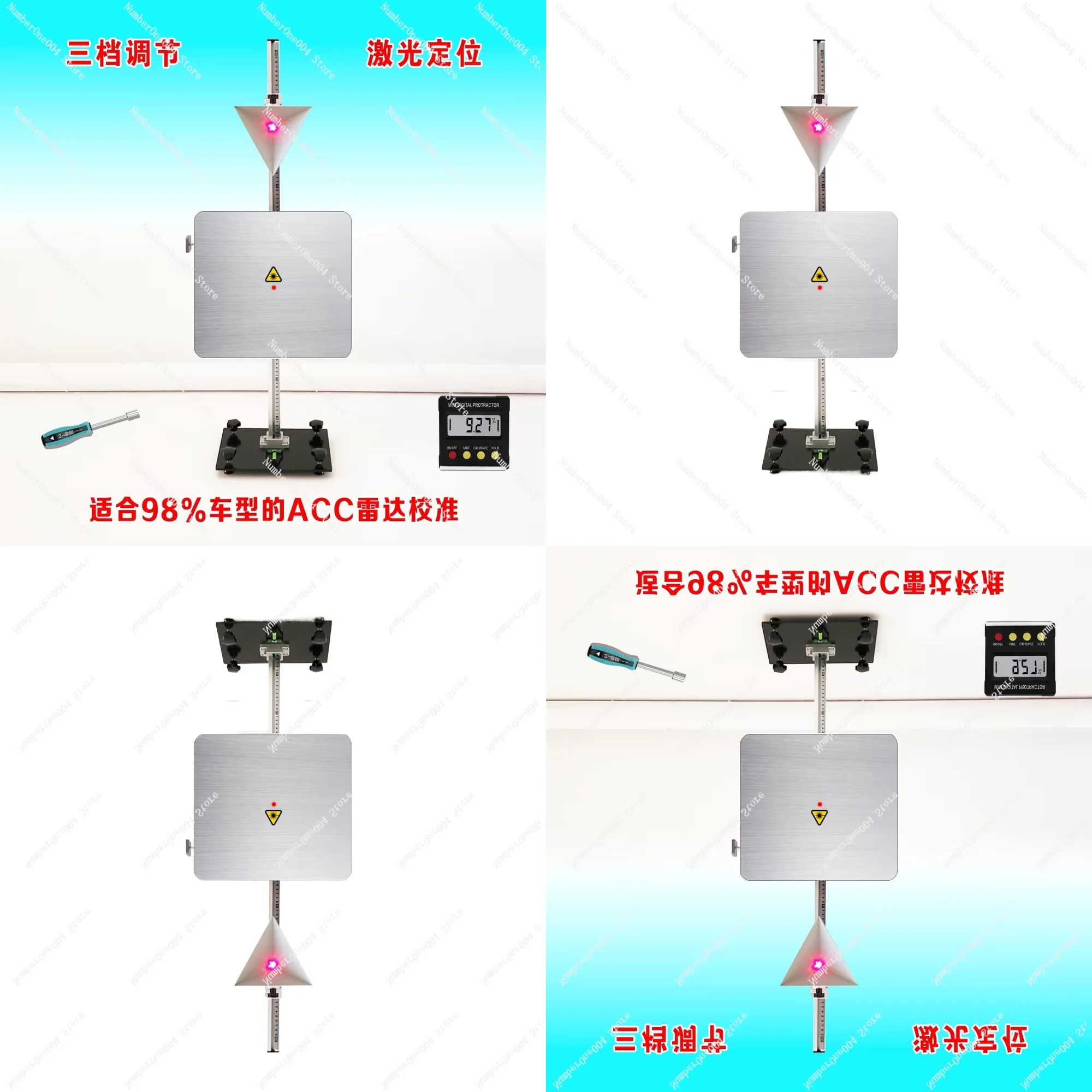 ADAS Calibration Tools for VW Audi Toyota  ACC Radar Calibration, Radar Calibration Equipment, Millimeter Wave Radar Calibration