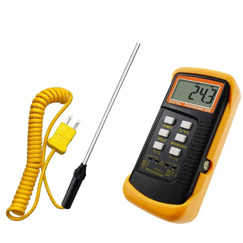 AB46-Handheld High Temperature Temp Sensor, K Type Thermocouple Probe-50 To 150° C