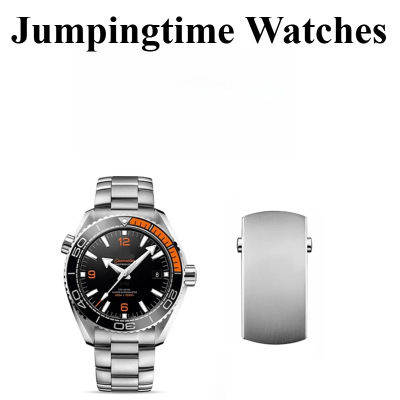 

Suitable for 21mm Strap Omega Seamaster 600 Buckle Seamaster 300 Steel Belt Buckle Fine-adjustable Stainless Steel Buckle