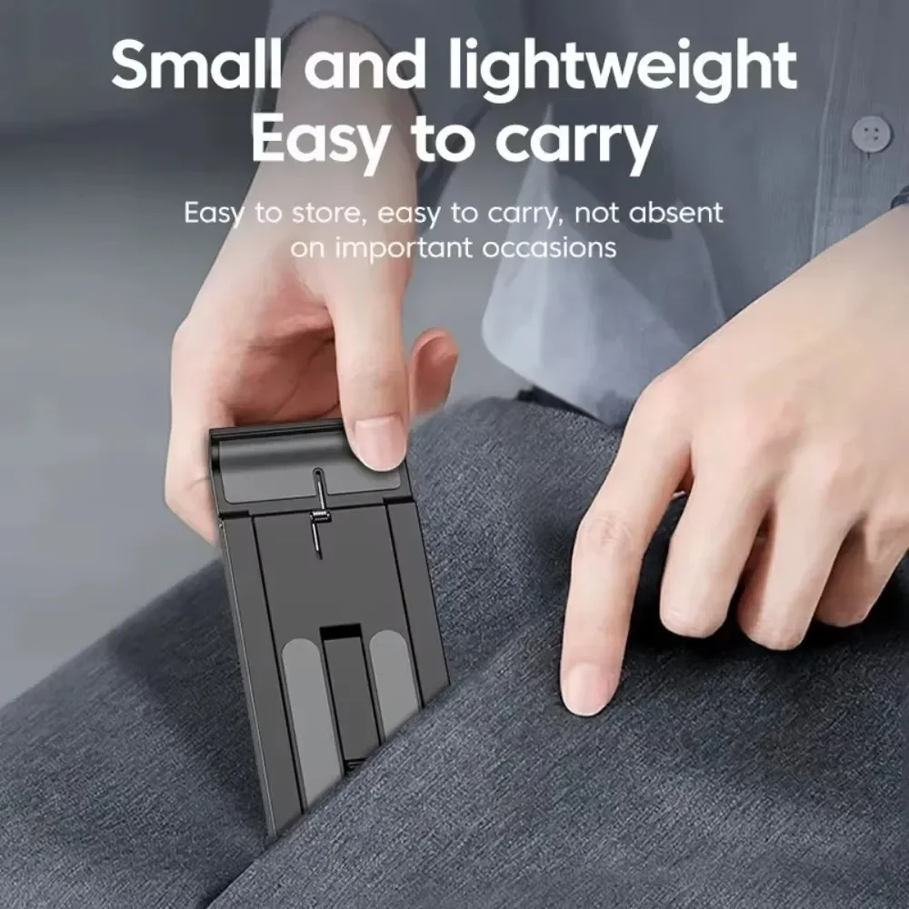 

Universal Phone Holder Adjustable Portable Desktop Phone Stand Foldable Mobile Phone Tool for iPhone 13 Pro Max for iPad for