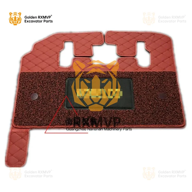 For Kobelco SK200-3/200-5/200-5.5 cab floor rubber foot pedal rubber pad ground rubber Excavator