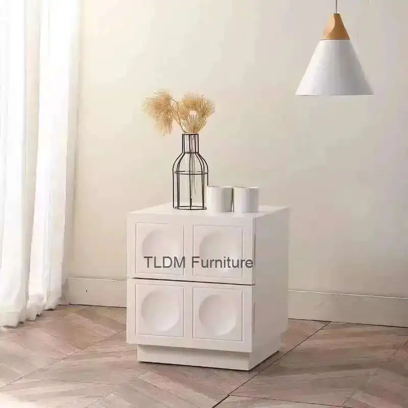 

Modern Trendy Bedside Storage Simple Nordic Drawers Bedside Table Luxury Italian Muebles De Dormitorio Bedroom Furniture