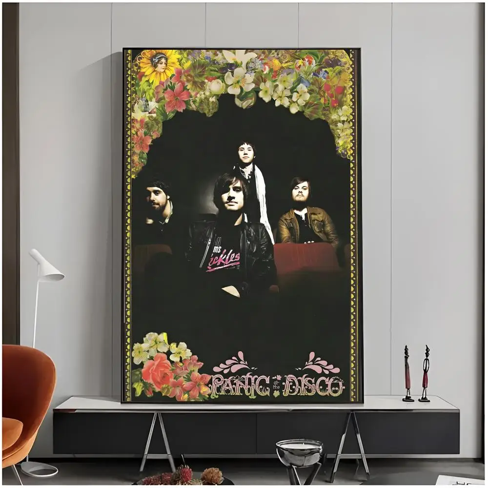 band rock P-Panic! at the Disco Poster Living Room Bedroom Decorative Print Unframed Decor