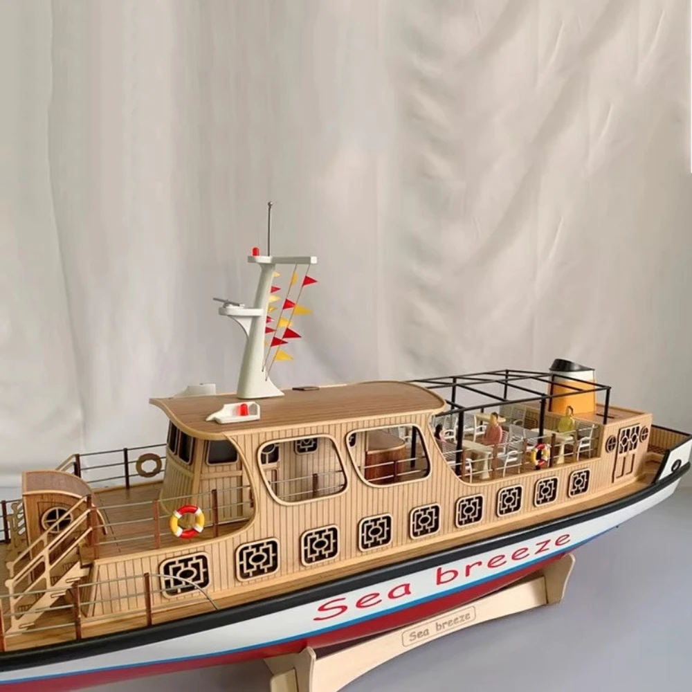 RC 2.4G 1/25 Cruiseschip Model RTR Versie Glasvezel Simulatie Binnenjacht Model High-end Afstandsbediening Gift boot Speelgoed