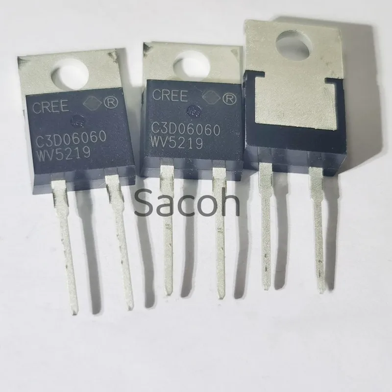 

Refurbished Original 10Pcs/Lot C3D06060A C3D06060 OR C3D06060G OR C3D10060G C3D10060 TO-220 6A 600V SiC Zero-Recovery Rectifier