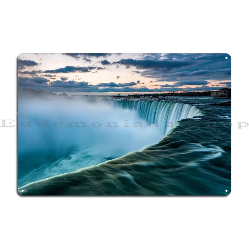 Niagara Waterfalls Canada Metal Sign Garage Home Kitchen Character Wall Plaque Tin Sign Poster