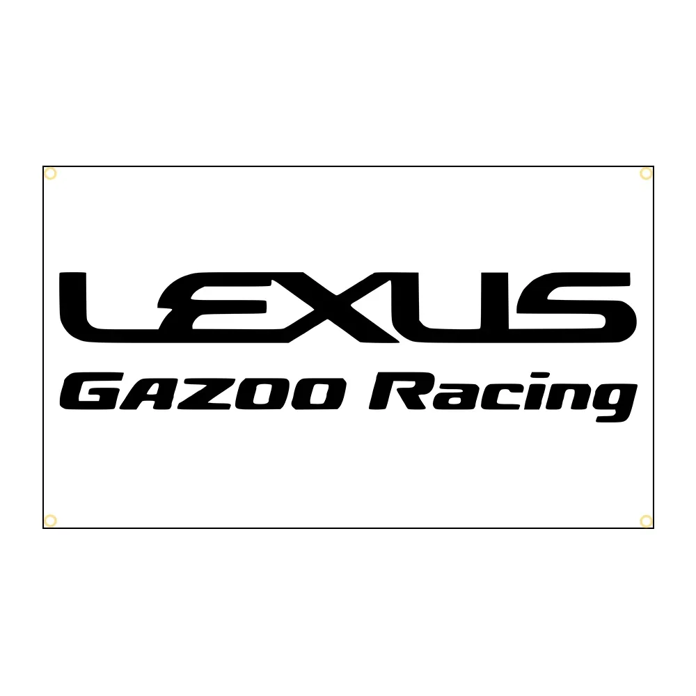 90x150cm 3X5FT Sports Racing Lexus Flags Polyester Printed Banner For Decoration