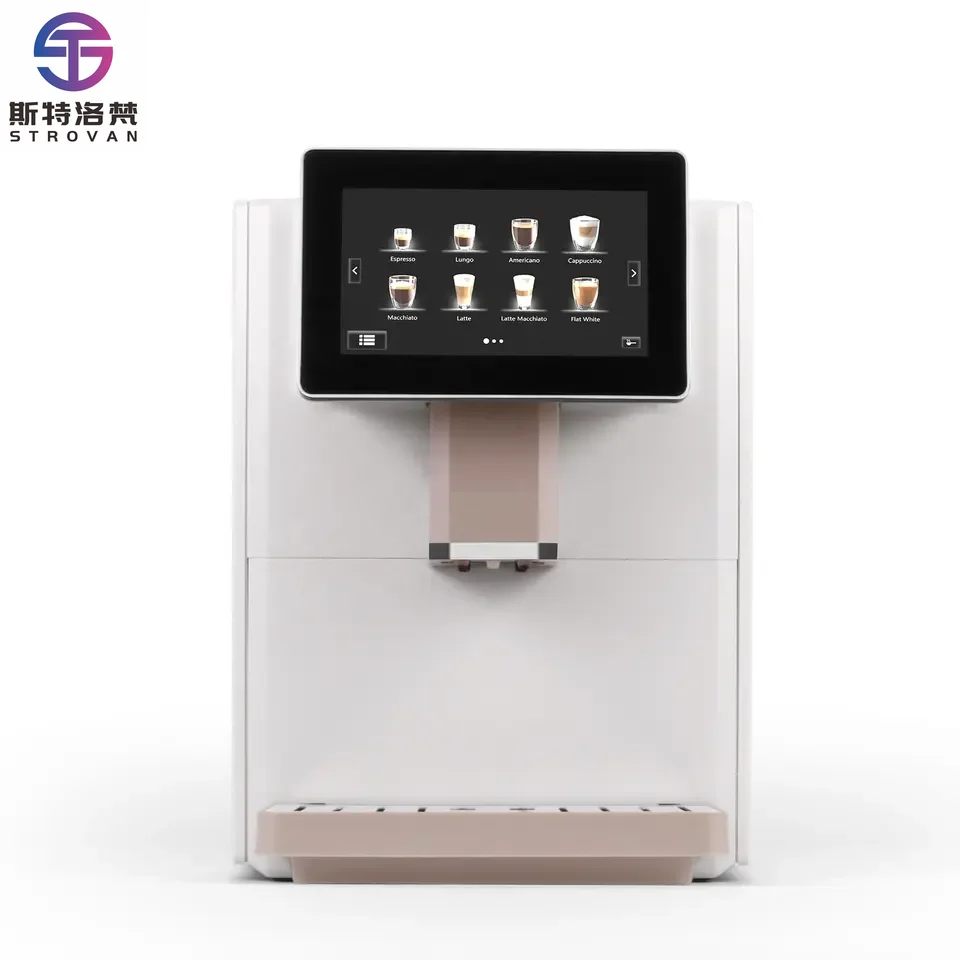 

STLF Multi Language Intelligent Fully Automatic Electric Espresso Coffee Maker Machine