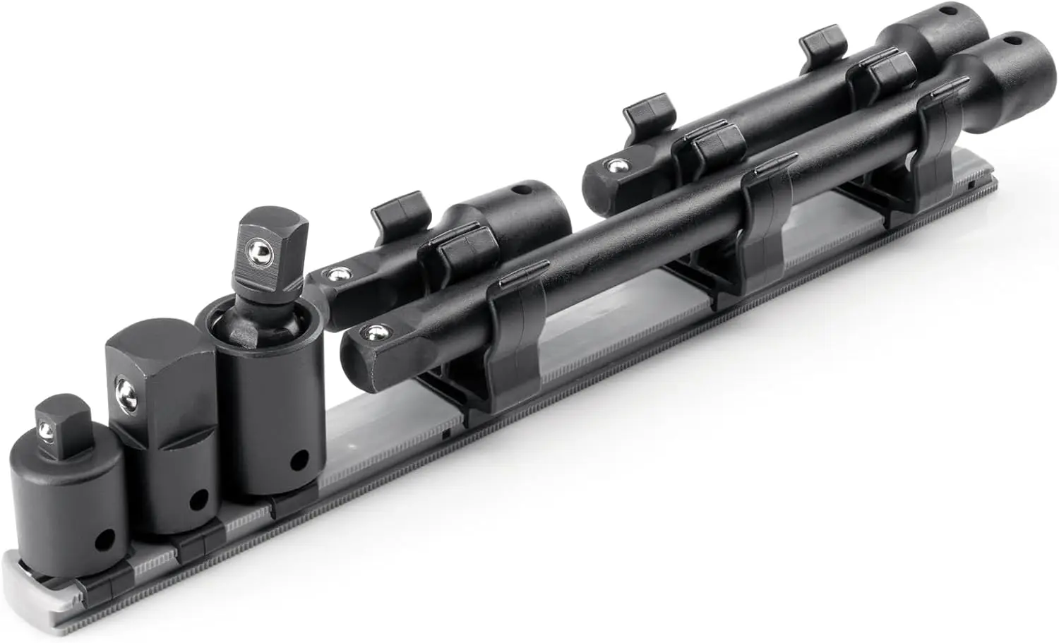 

1/2 Inch Drive Impact Extension and Accessory Set with Rail (6-Piece) | SIA92101