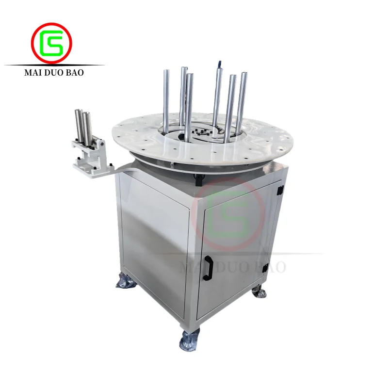 Hollow Wire Drum Automatic Winding Unloading Rack Pay off Stand GS