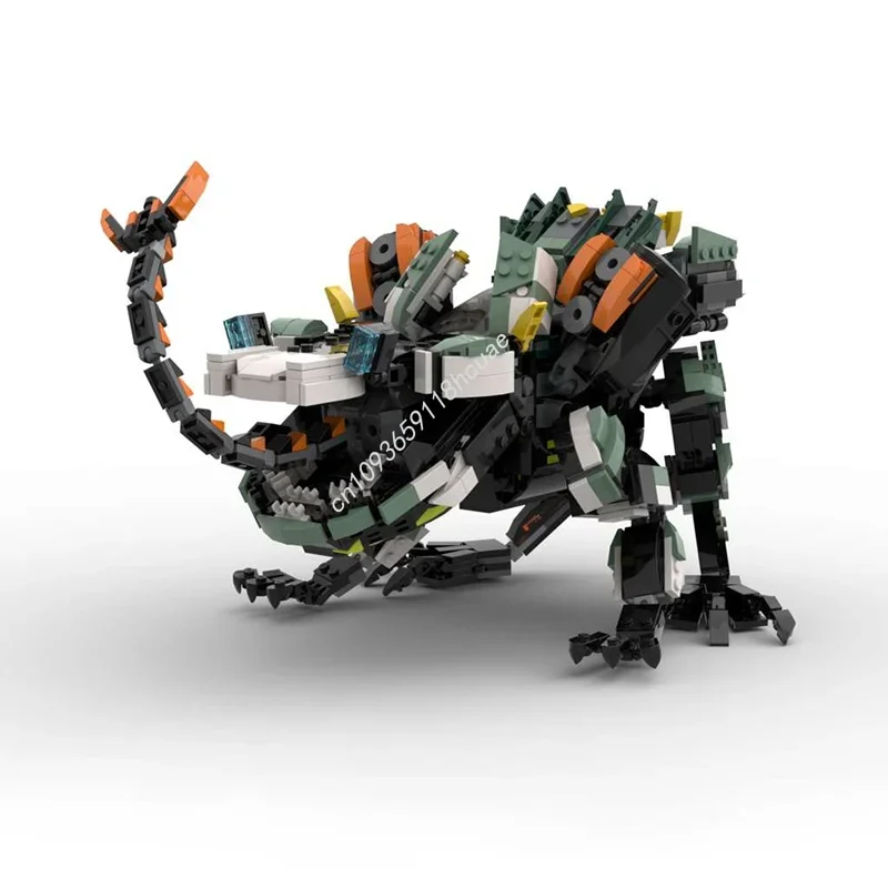 

1438pcs MOC Bilegut And Apex Horizon Game Model Building Blocks Architecture Assembly DIY Creative Idea Display Brick Gift Decor