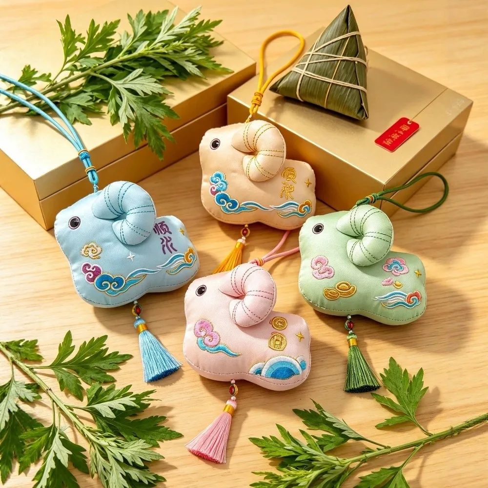 Chinese Style Goat Doll Pendant Zodiac Lamb Mascot Sheep Desktop Decoration Tassel Spring Festival Year of the Goat Ornaments