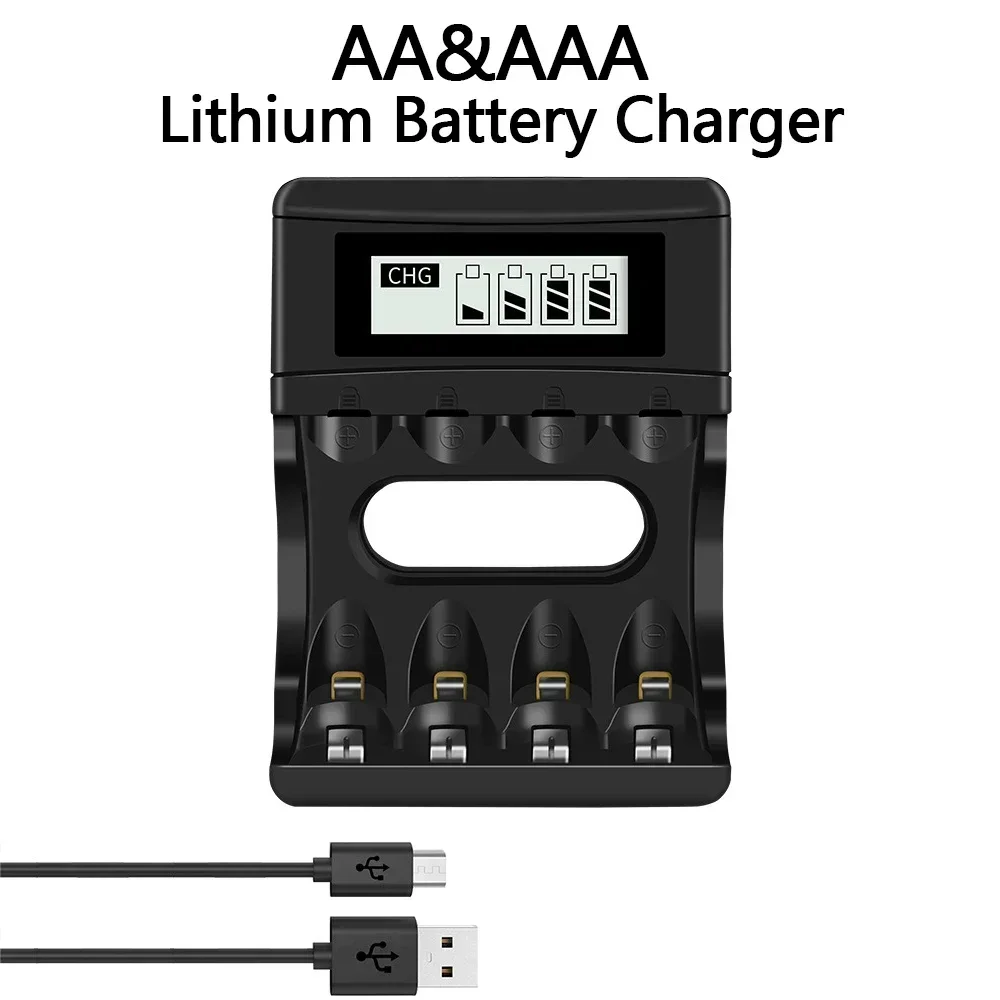 AA AAA Battery 1.5V Rechargeable Polymer Lithium-ion Battery AA AAA  Battery for remote control mouse small fan Electric toy