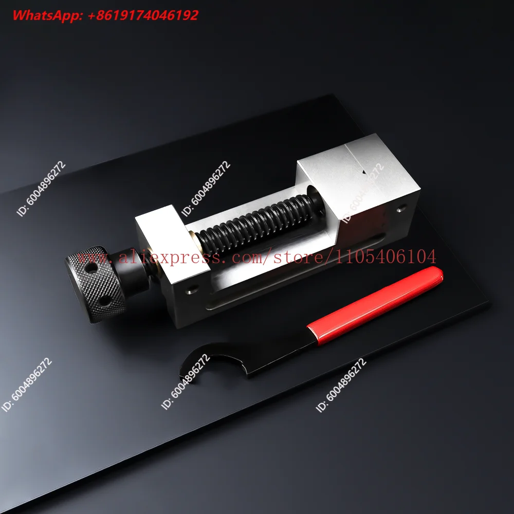 Clamp Vise One-piece Body 3.2”/3.5” Premium Super Precision Grinding Toolmaker Vise - Hardened Surfaces, Accurate and Versatile