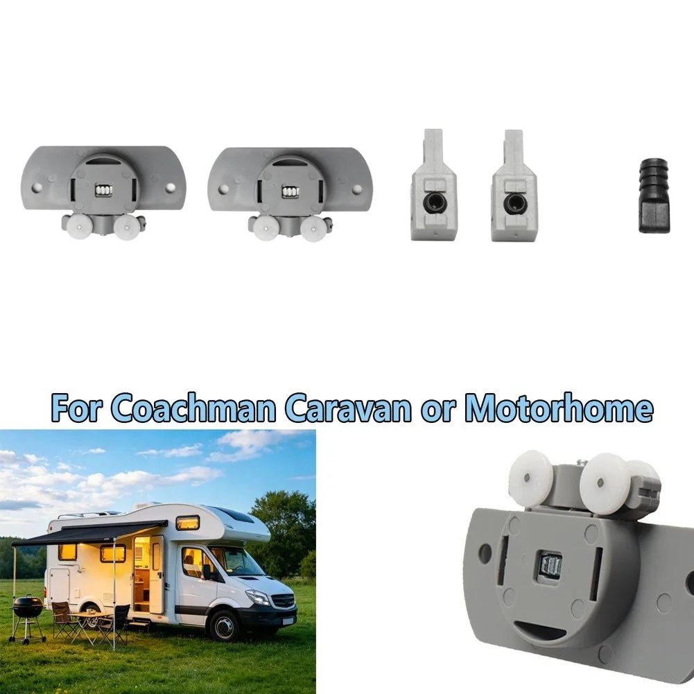 Campervan Sliding Wheel Sliding Door Trolley Integrated Wheels Design Sliding Door Hanger For Smooth Door Movement