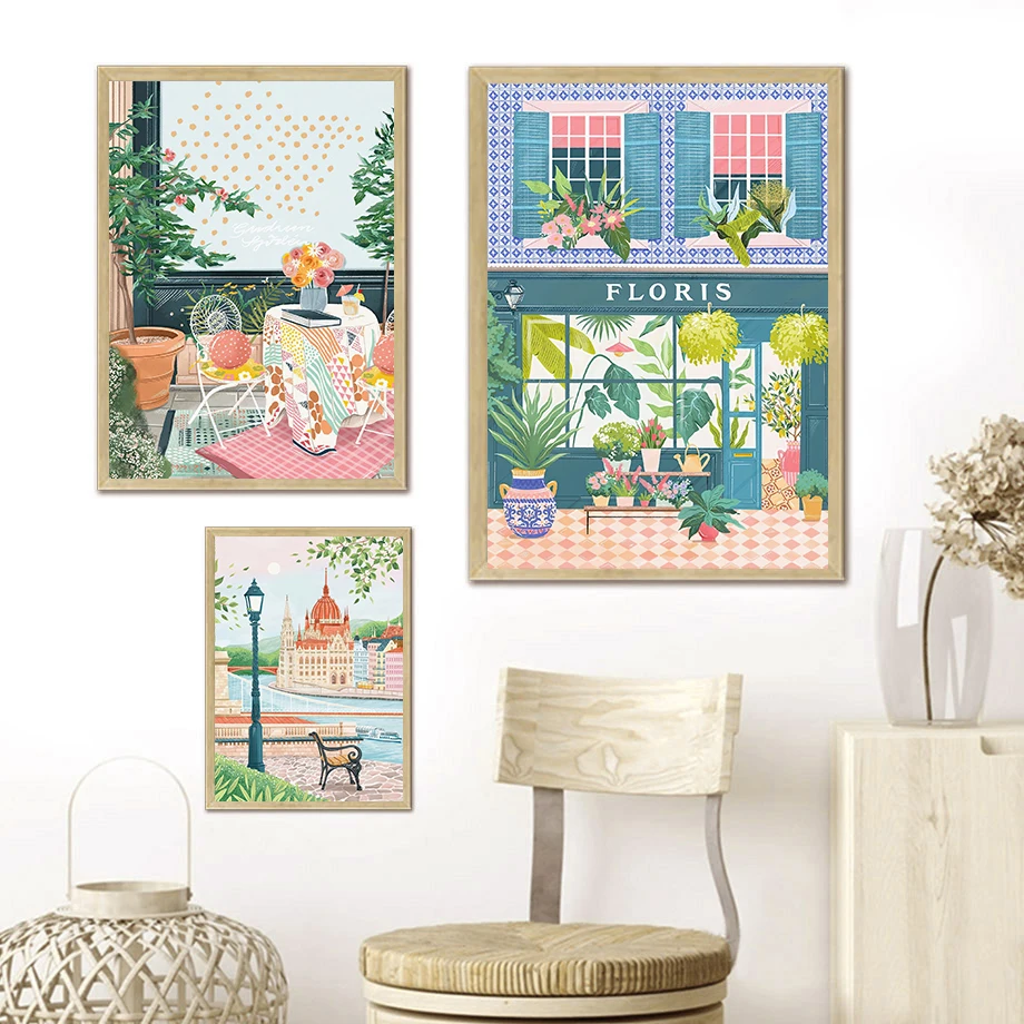 1 Stück rahmenloses Aquarell-P – Commercial Wall Printing Bewertung und Preis