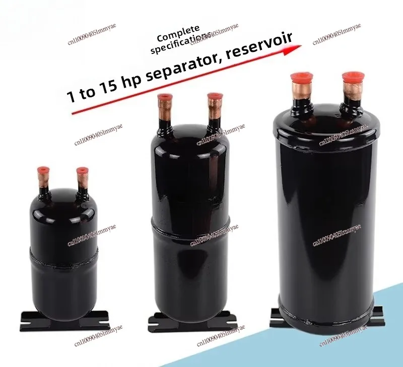 Reservoir Gas-liquid separator Refrigerant reservoir Heat pump