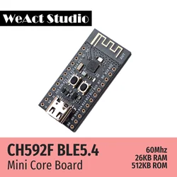 Weact Ch592f Ch592 RISC-V Core Ble5.4 Draadloze Mcu Wch Core Board Demo Board