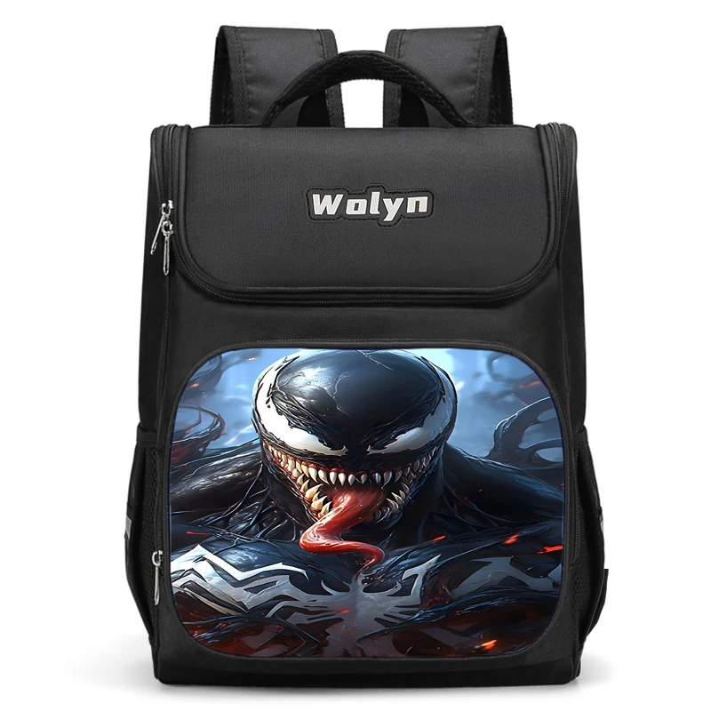 Large Child Movie Venoms Backpack Boy Girls School Bag For Men Women Traveling Backpack Durable and Multi Compartmen