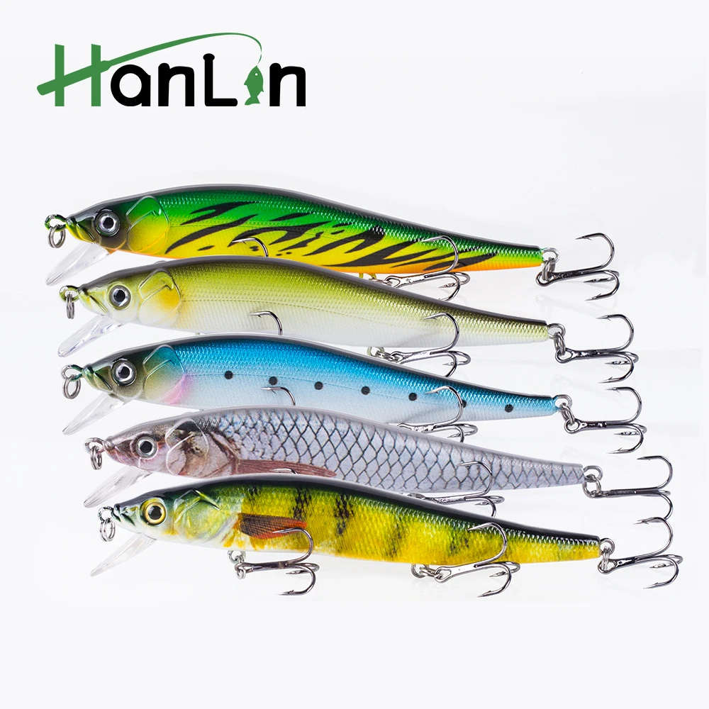 Señuelo Hanlin Pencil – Swimbaits de plástico duro para lucio y lubina