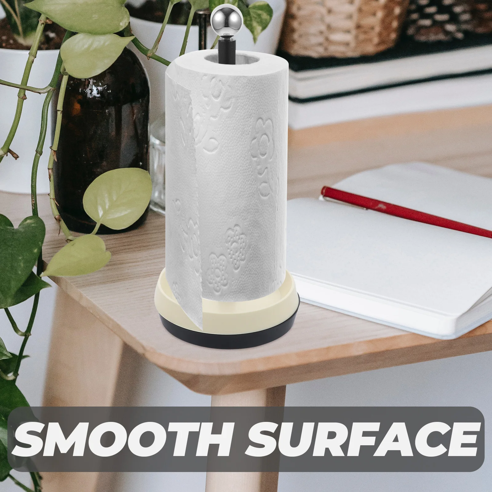 

Plastic Vertical Tissue Holder Modern Roll Paper Rack Napkin Holder Creative Design Kitchen Counter Supply Decorative Paper