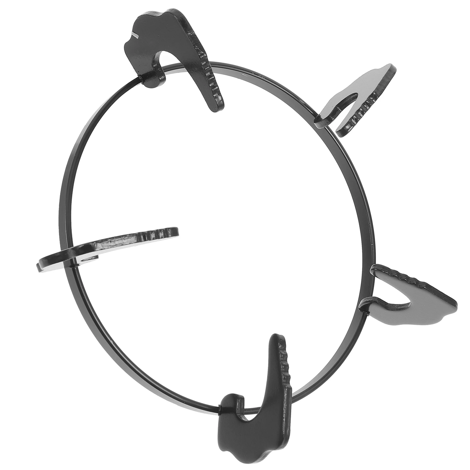 

Trivets Range Pan Holder Non-slip Pot Rack Wok for Gas Stove Portable Iron Ring Burner