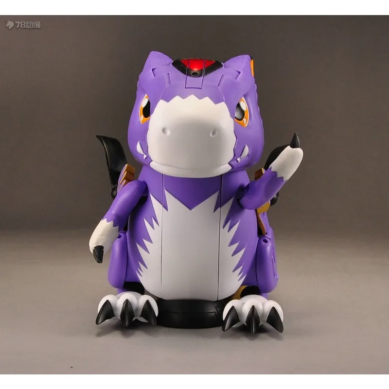 Bandai genuíno super evolução soul série digital tiranossauro série alfa besta transformável modelo brinquedo colecionável