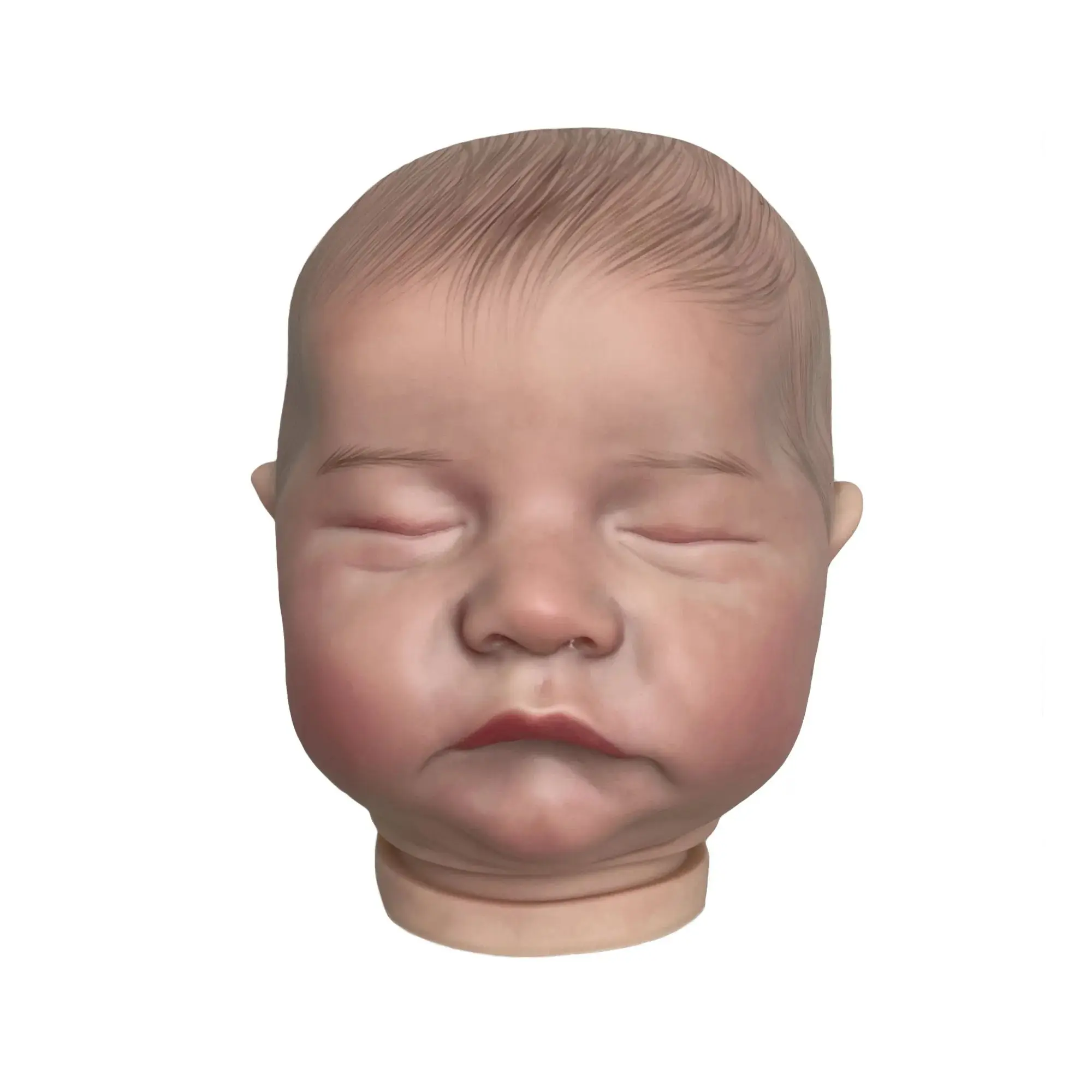 19 인치 Loulou 및 Levi 인형 키트 Reborn Painted Hair Bebe 인형 키트 수제 실물 같은 신생아 미완성 DIY 페인트 키트