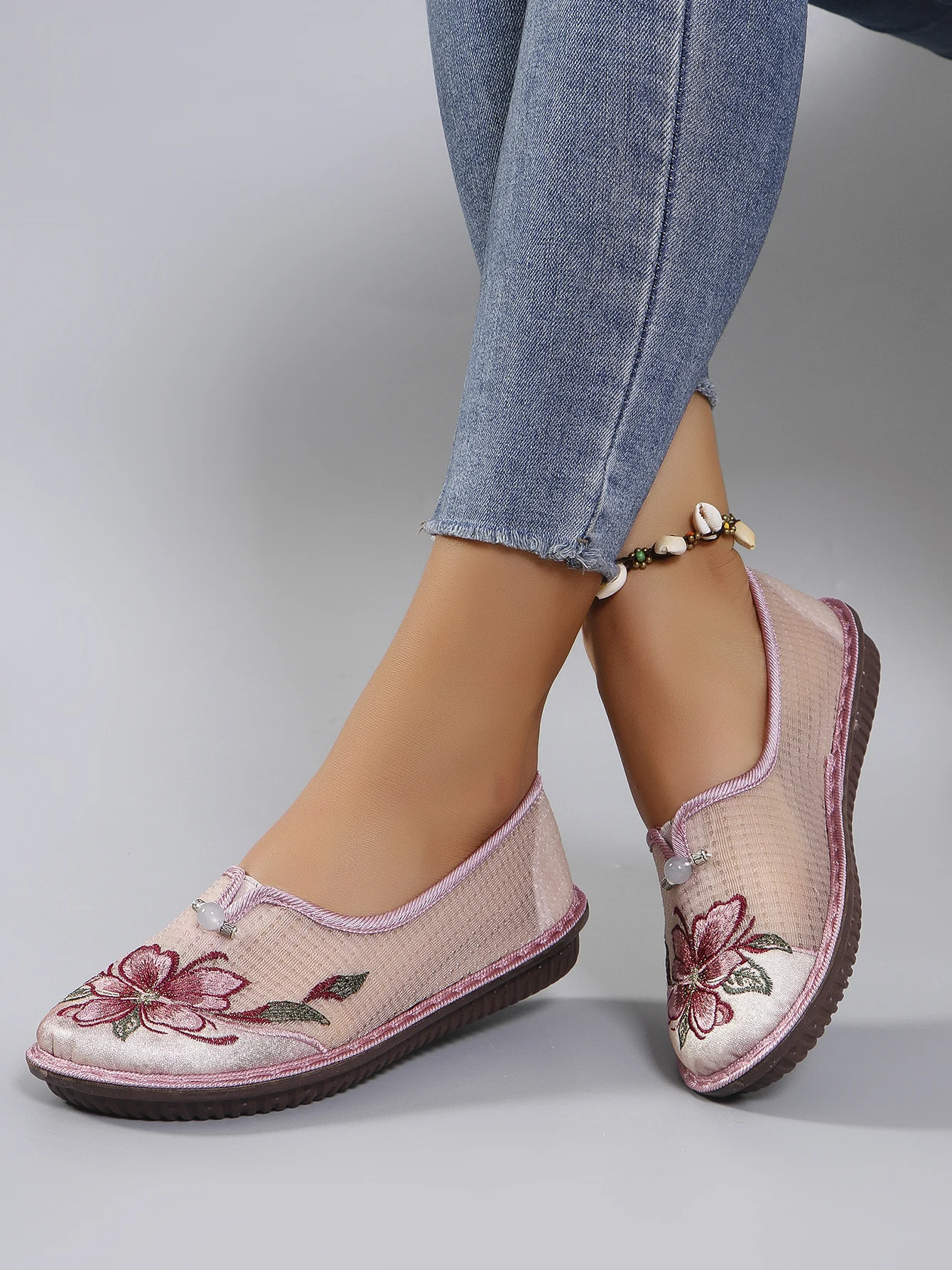 Spring New Product: Women\'s Lazy Casual, Comfortable, Breathable Flat Shoes