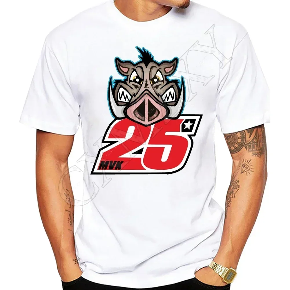 

Maverick Vinales 25 12 GP Race Riding T-Shirt Men Short Sleeve Motorcycle Adventure Sport Casual Boy White Tees Rider Tops