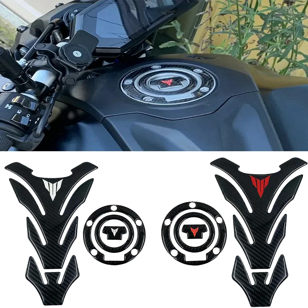 

For Yamaha MT Stickers Tank Pad Covers protector Parts Decals Motorcycle Accessories MT10 MT09 MT07 MT01 07 09 10 2022 2023 2024