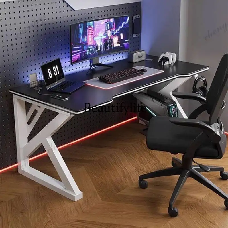 A68 Luxury Rectangular Computer Desks Elegant Design Bedroom Notebook Gaming Desk Adult Reading Mesa Para Notebook Office Furnit