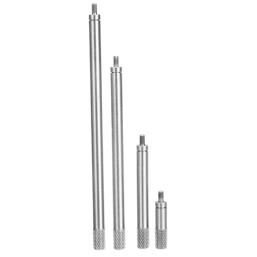 Nieuwe 4 Stuks Digitale Indicator HSS Dia 5mm Indicator Wijzerplaat Staaf Uitbreiding Stem Staaf 25/50/75/100mm Lengte M2.5