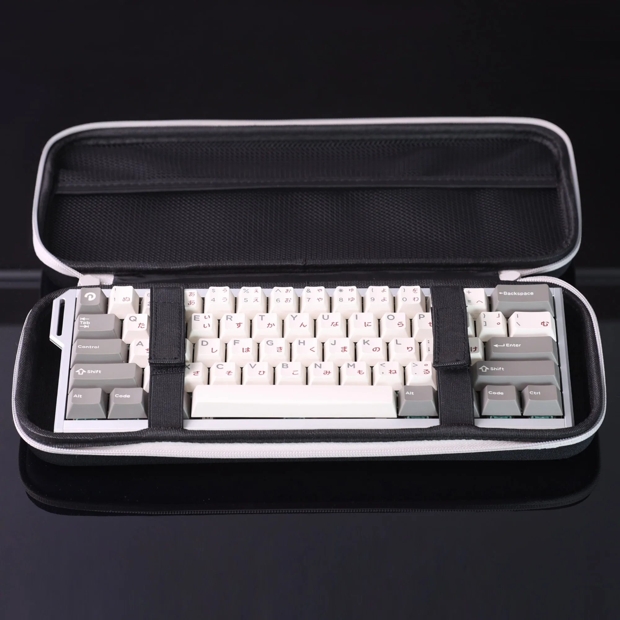 Chosfox Protable keyboard Storage Bag Large Capacity Mechanical Keyboard Bag 60/61/64Thickened Fabric Waterproof Protect Bag