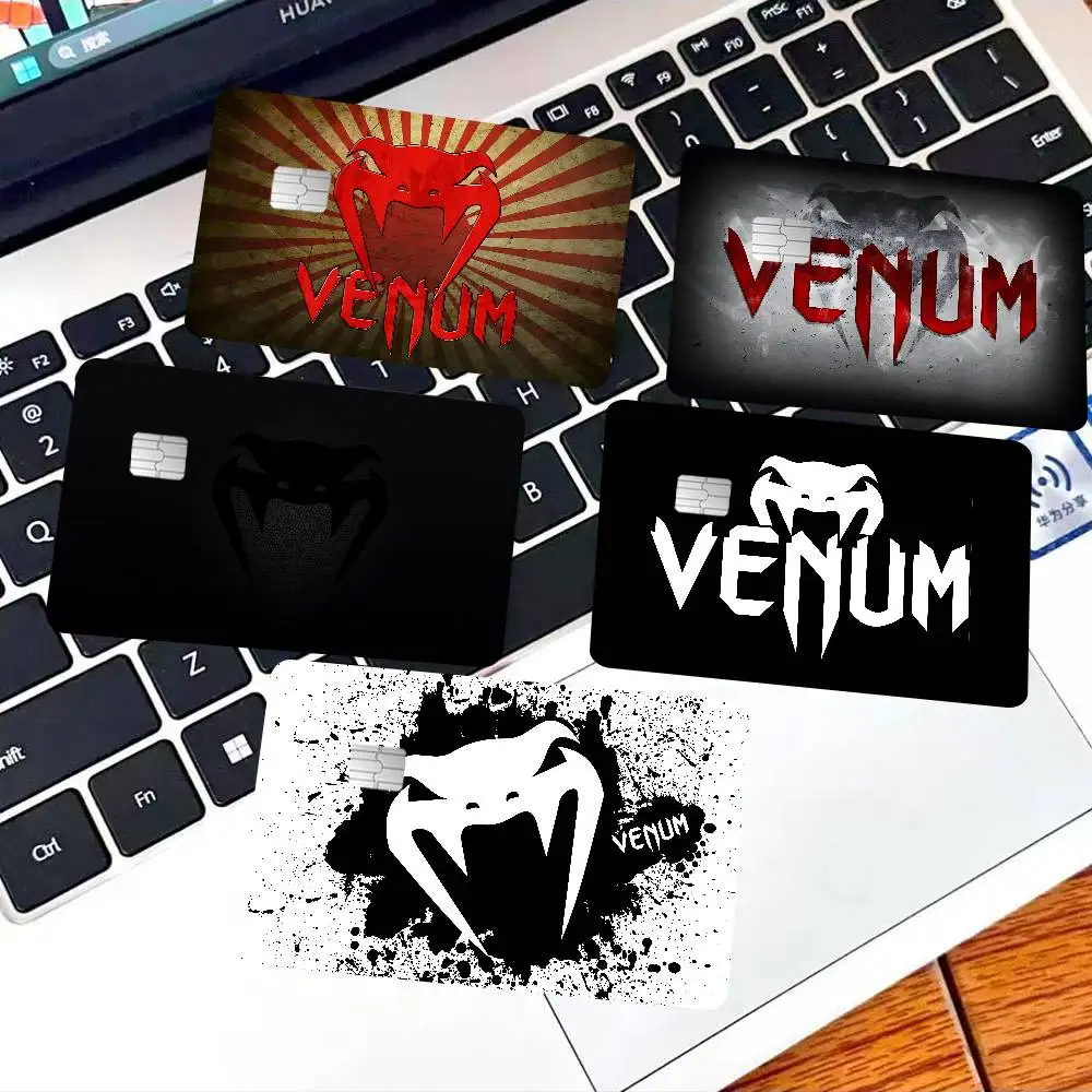 V-Venum Anime: Adesivo Ultrafino e Divertido para Cartão de Débito/Crédito – Não Desbota, Protege e Decora