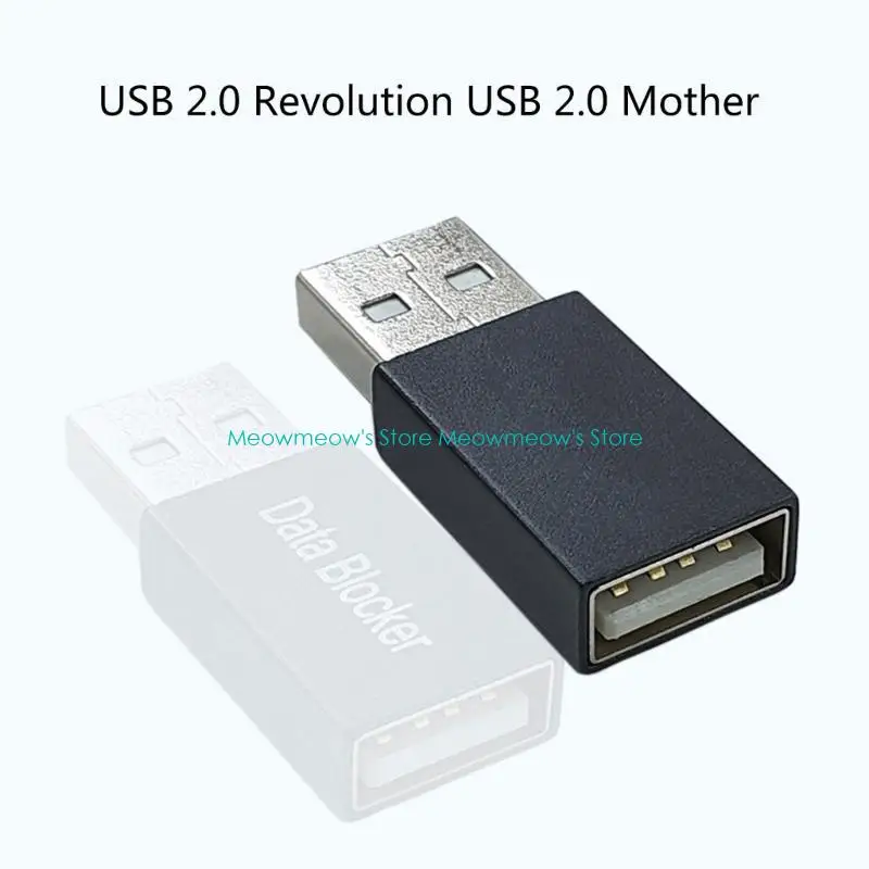 W91A USB Data Blocker Charging Adapter 5V3A สำหรับแหล่งจ่ายไฟที่มีประสิทธิภาพปลอดภัย